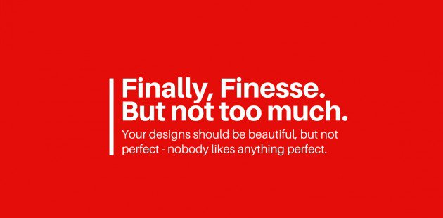 最后，技巧在精而不在多